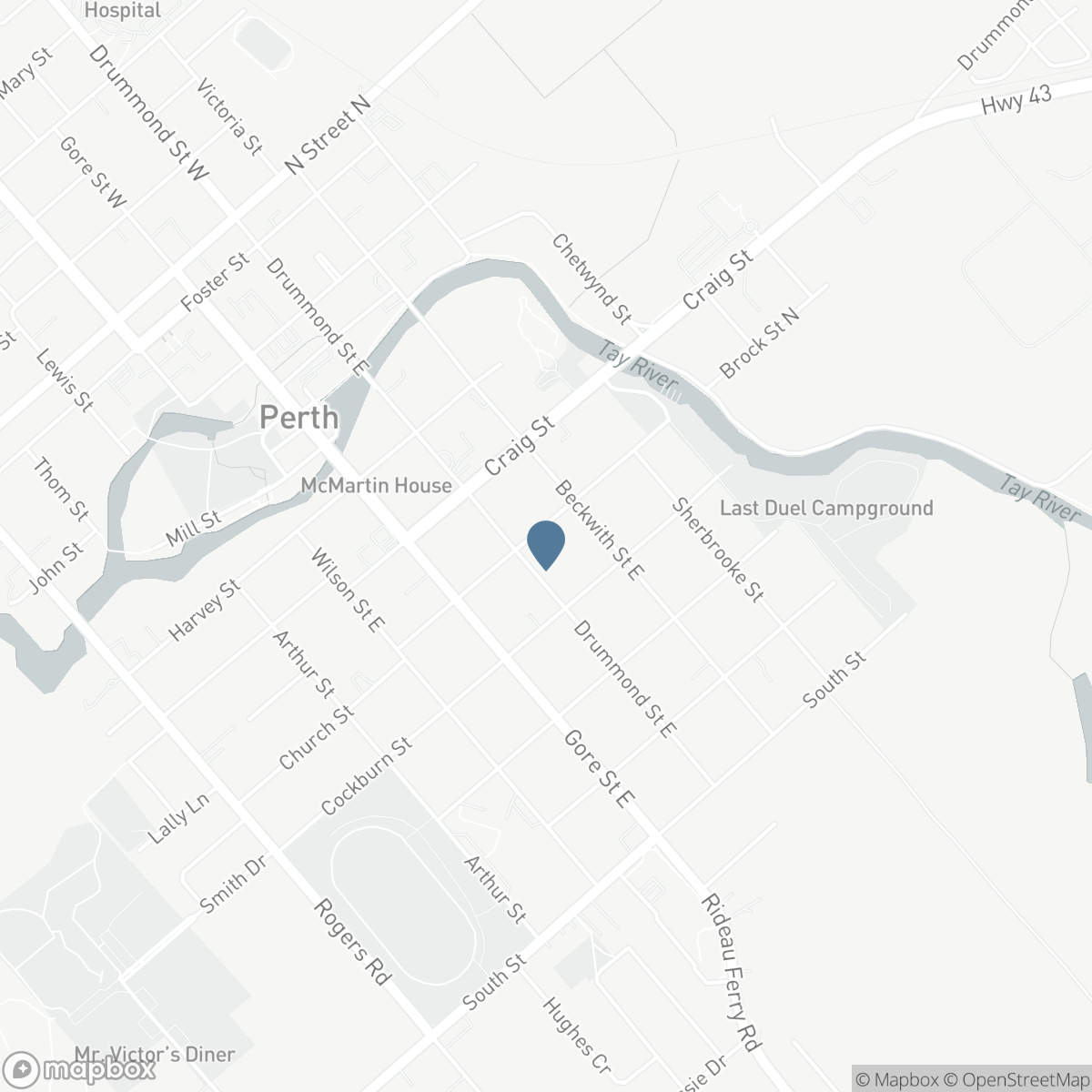 46 BROCK STREET S, Perth, Ontario K7H 1Z6